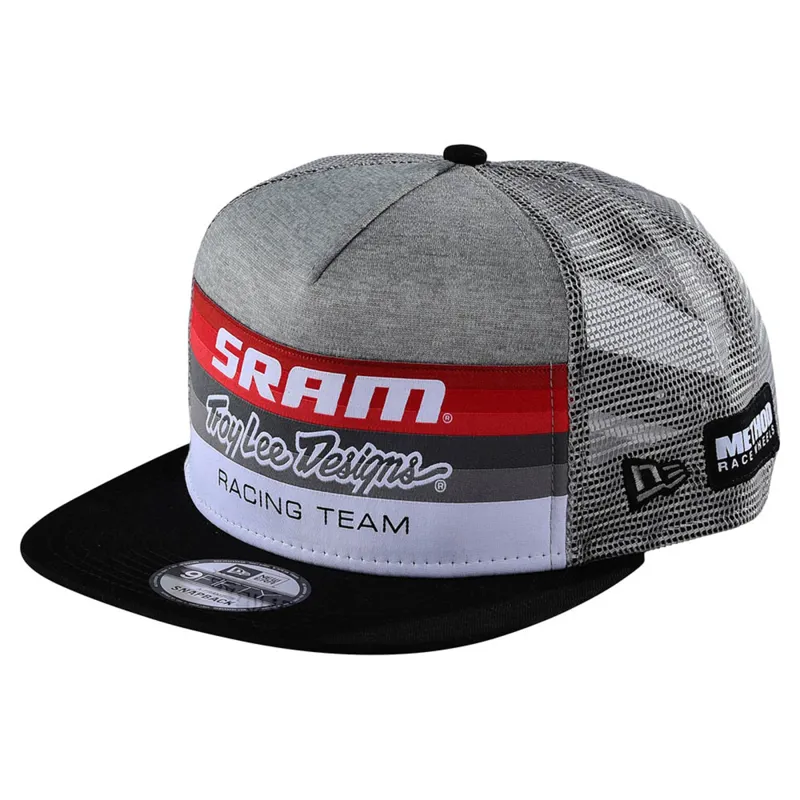 Troy Lee Designs Sram TLD Racing Block Snapback Heather