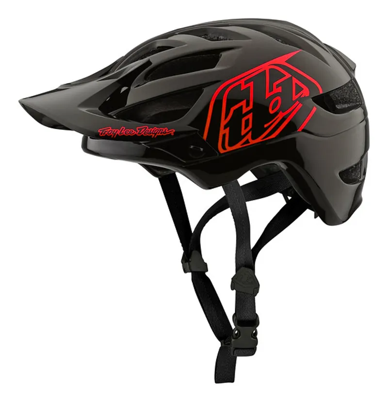 Troy Lee Designs A1 Drone Black/Red youth Helmet