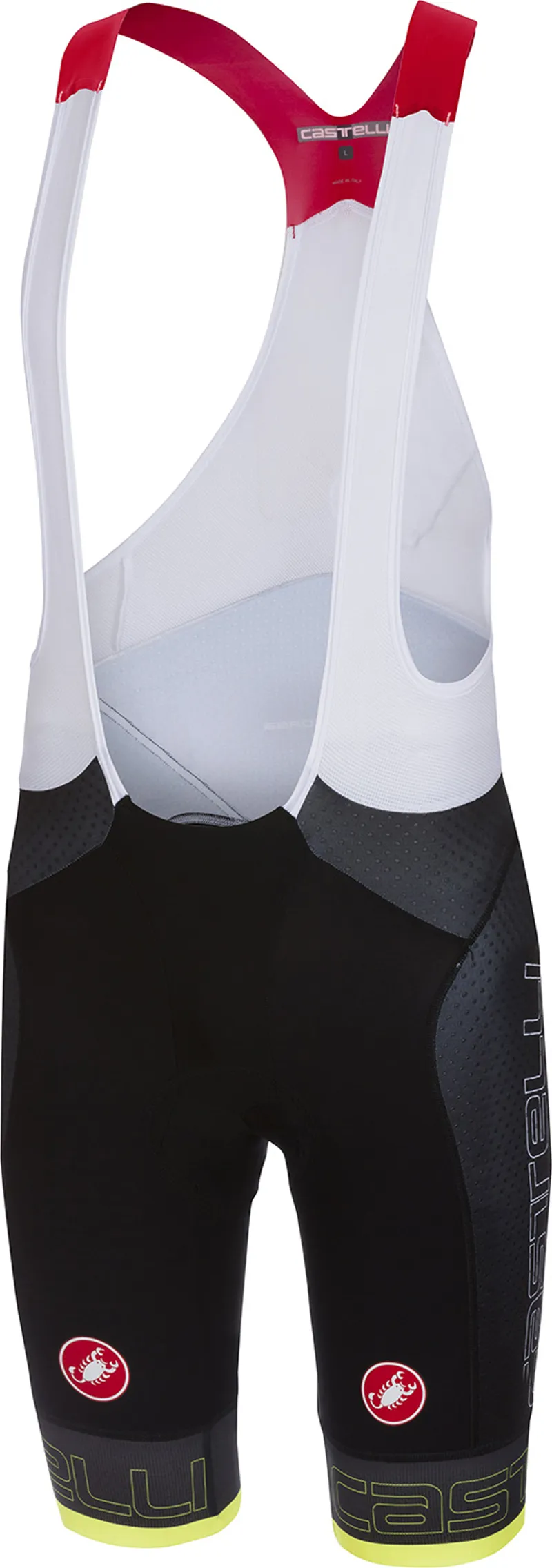 Castelli Free Aero Race Bibshort Team Version Yellow Fluo