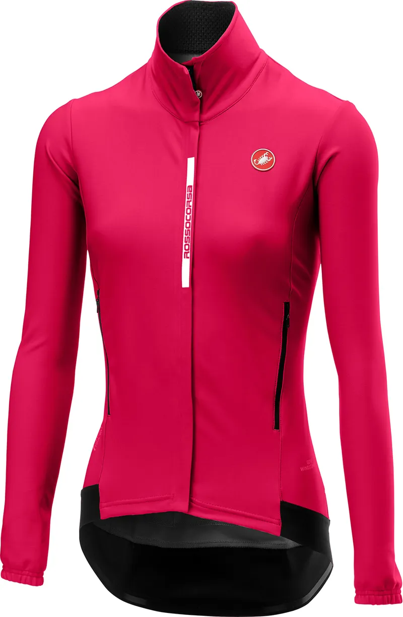 Castelli Perfetto Womens Long Sleeve Jersey Electric Magenta