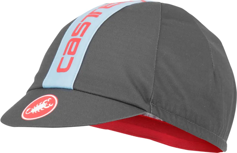 Castelli Retro 3 Cap Gray/Dusk Blue