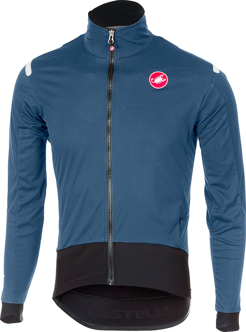 Castelli Alpha Ros Light Jacket Moon Blue/ Black