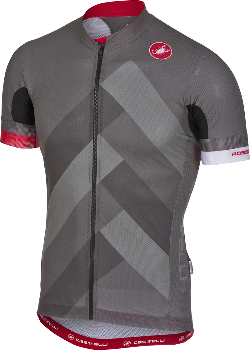 Castelli Free AR 4.1 Jersey Full Zip Forest Grey