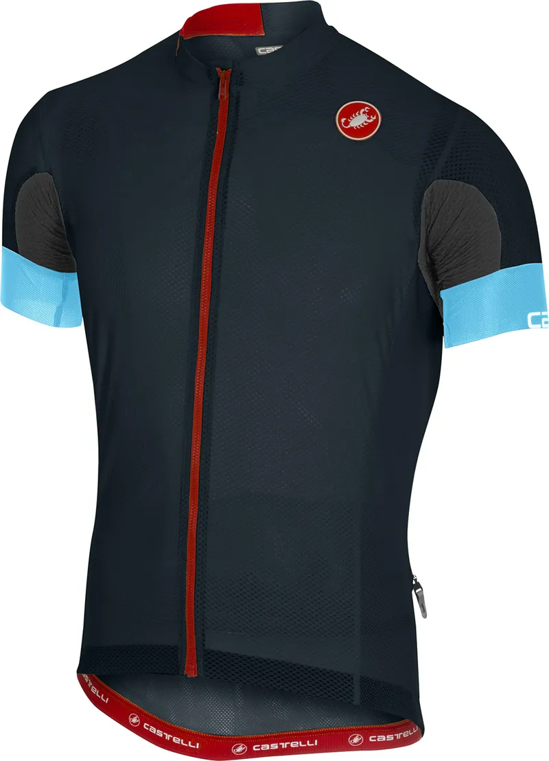 Castelli 4.1 Solid Jersey Full Infinity Blue