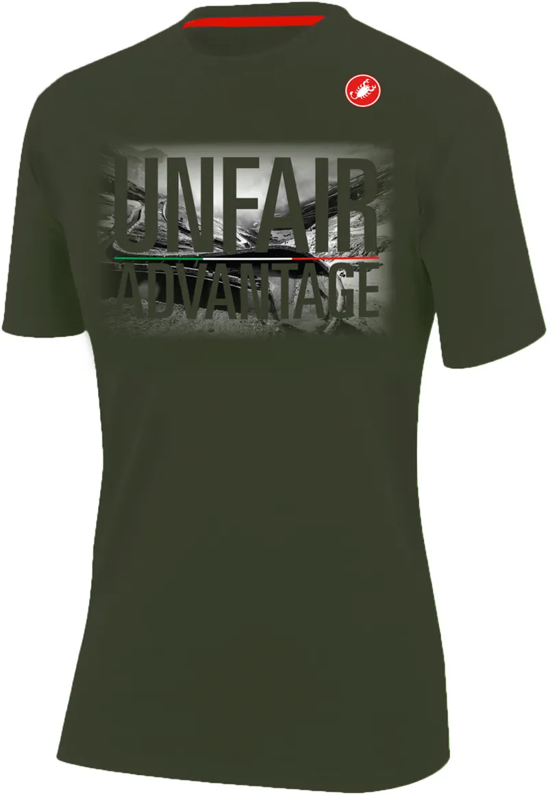 Castelli Stelvio T- Shirt Forest Gray