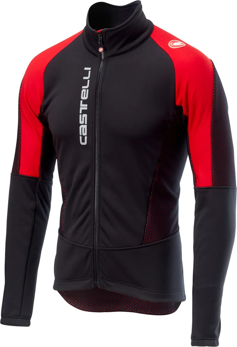 Castelli Mortirolo V Jacket Black/Red