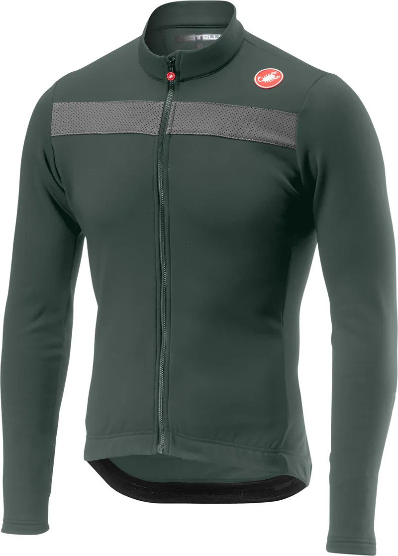 Castelli Puro 3 Jersey Forest Gray
