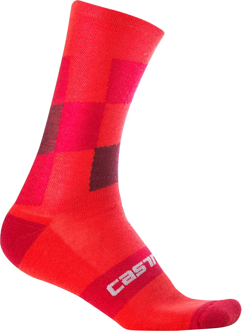 Castelli Diverso 2 18 Sock Red