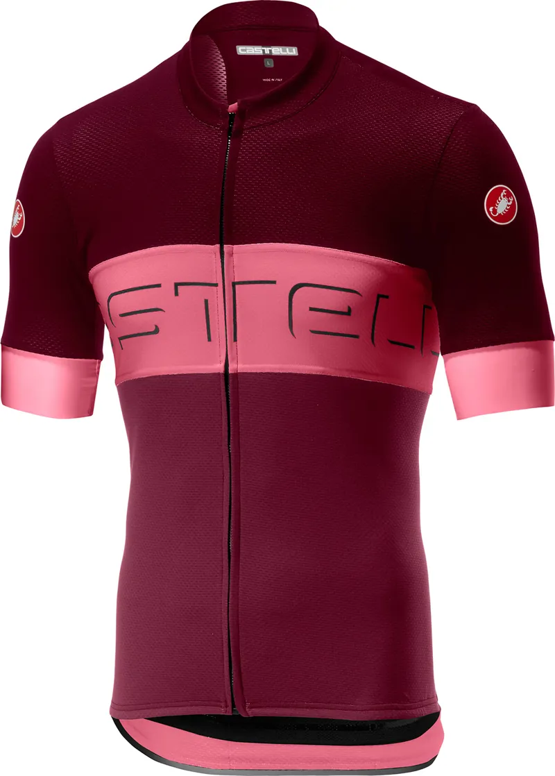 Castelli Prologo VI Jersey Barbaresco R/Pink/Granata R