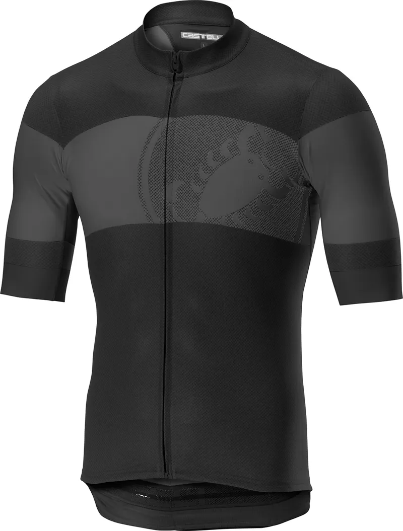 Castelli Ruota Jersey FZ Black