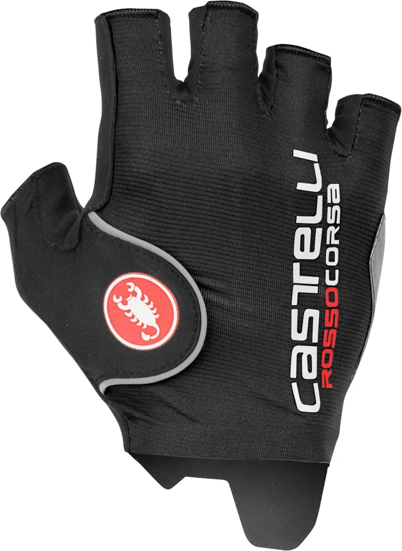 Castelli Rosso Corsa Pro Glove Black