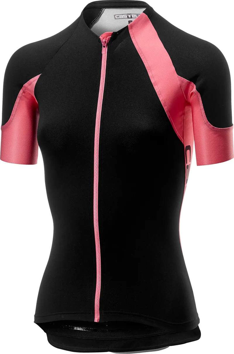 Castelli Scheggia 2 Womans Jersey FZ Black/Pink