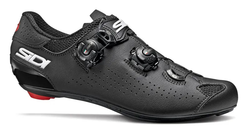 Sidi Genius 10 Road Shoe Black/Black and Black/Grey-1