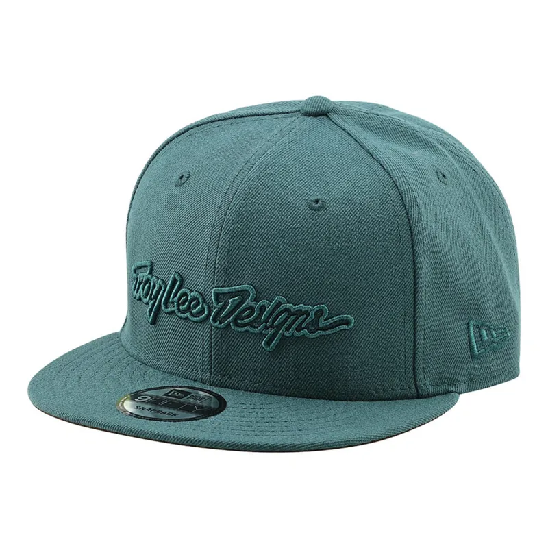 Troy Lee Designs Classic Signature Snapback Pine Needle Green