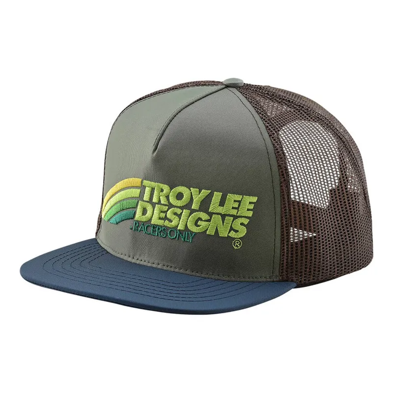 Troy Lee Designs Velo Snapback Green/Brown