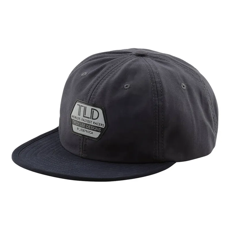 Troy Lee Designs Reflective Factory Snapback Pewter