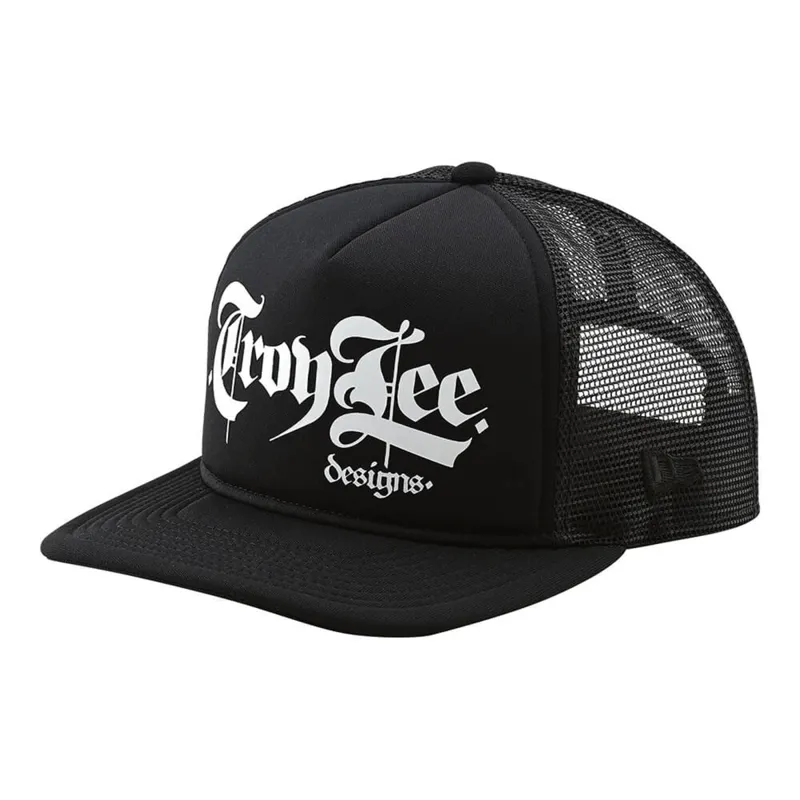 Troy Lee Designs Script Snapback Black