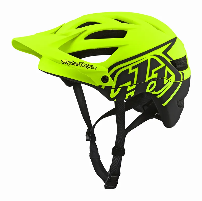 Troy Lee Designs A1 MIPS MTB Helmet Matt Flo Yellow