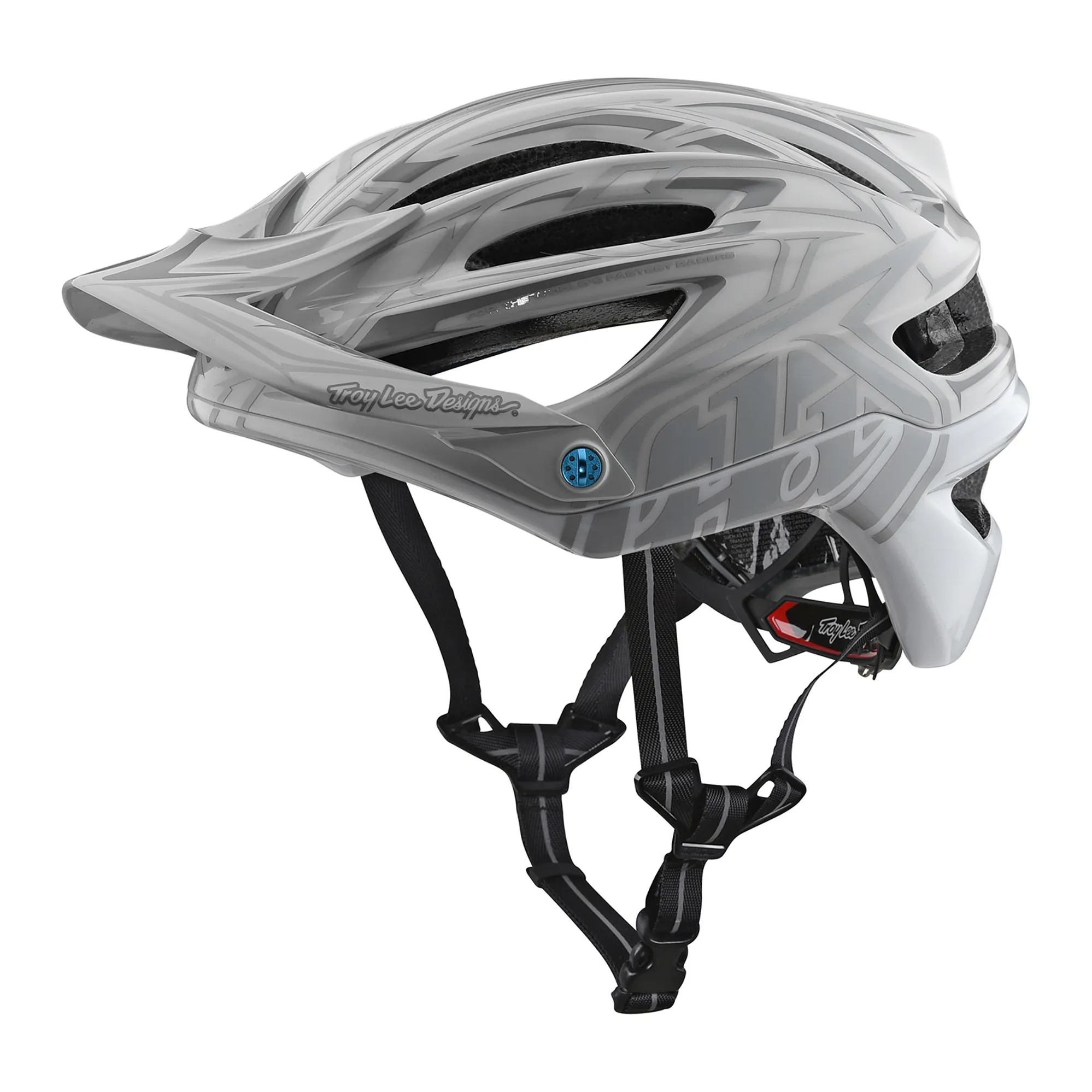 Troy Lee Designs A2 MIPS MTB Helmet Pinstripe White