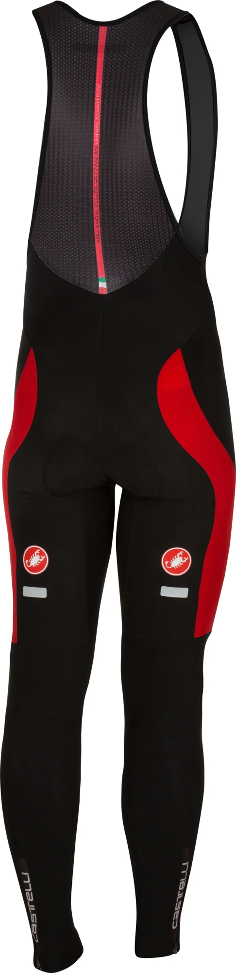 Castelli Velocissimo 3 Bibtight Black Red