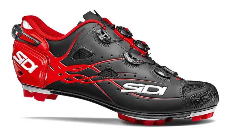 Sidi Tiger MTB Shoe Matt Black And Red