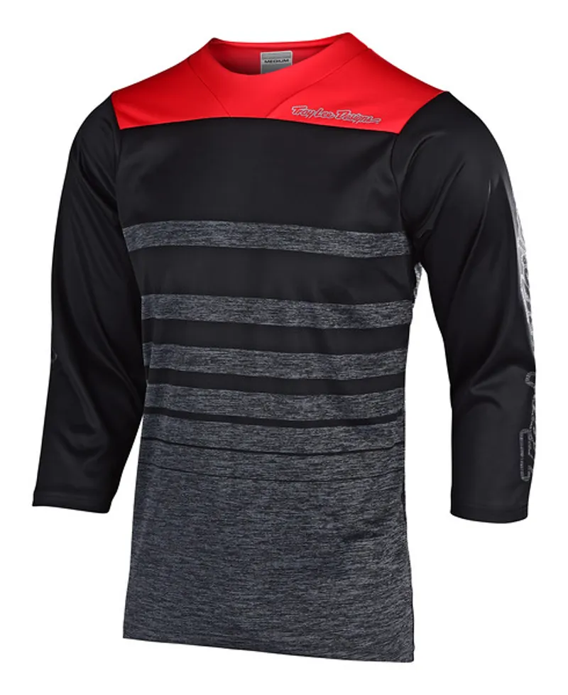 Troy Lee Designs Ruckus Streamline Jersey Heather Black / Black