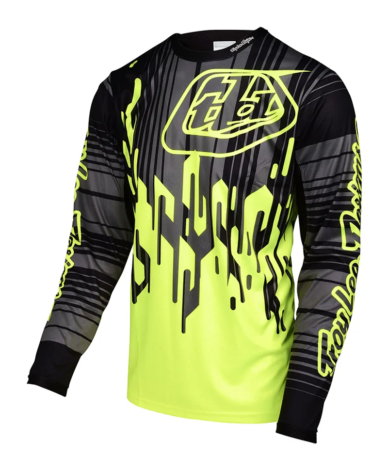 Youth Sprint Short Mono Flo Yellow – Troy Lee Designs