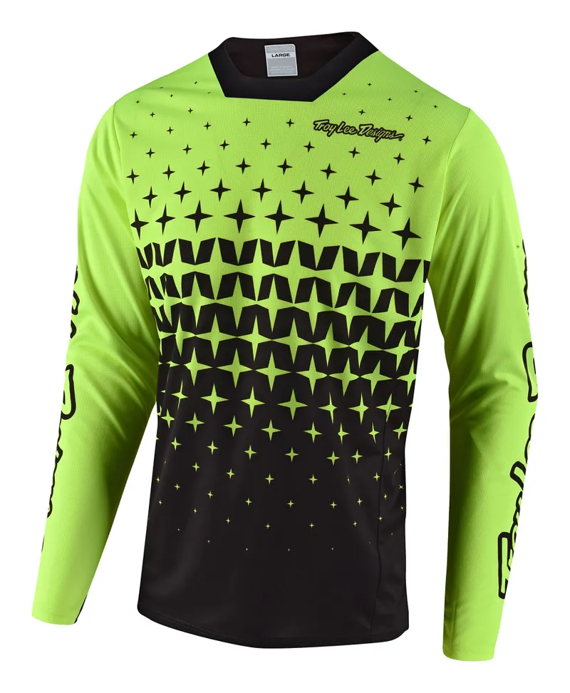 Troy Lee Designs Sprint Jersey 2019 Megaburst Yellow/Black