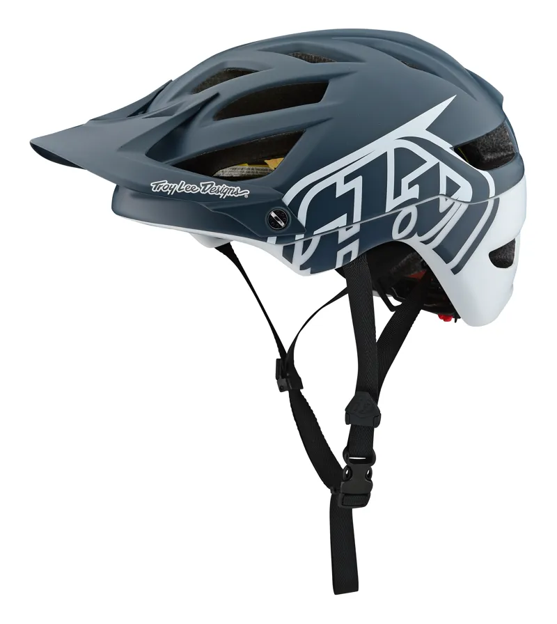 Troy Lee Designs A1 Classic MIPS MTB Helmet Grey/White