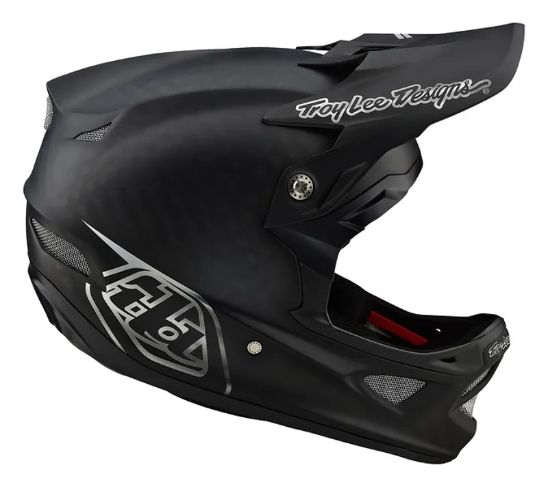 Troy Lee Designs D3 Full Face Helmet Carbon MIPS Midnight Chrome-3