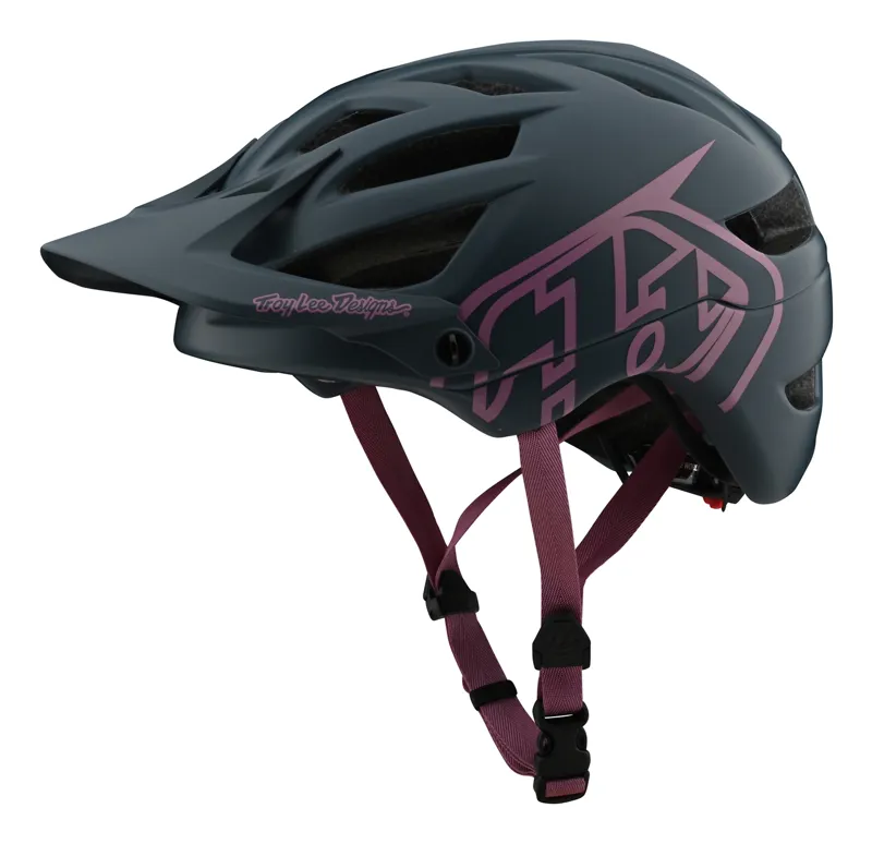 Troy Lee Designs A1 Drone Drone Gray/Pink