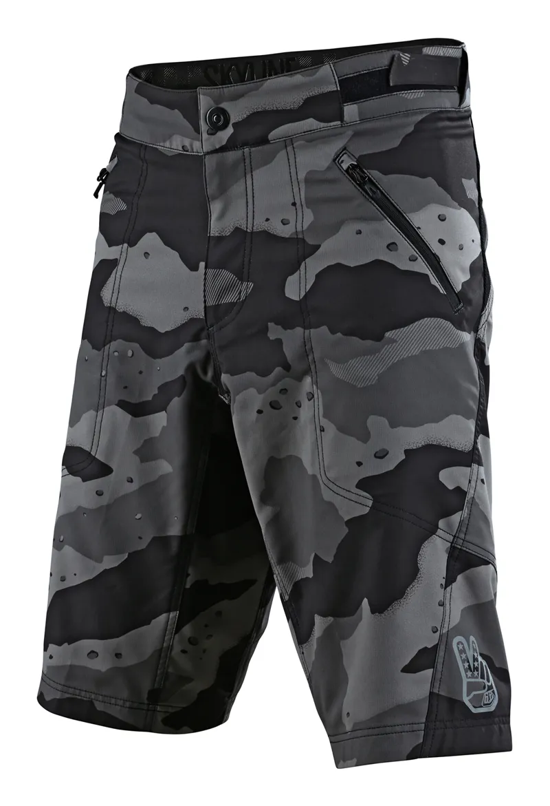 Troy Lee Designs Skyline Youth Short V2 Camo Gray