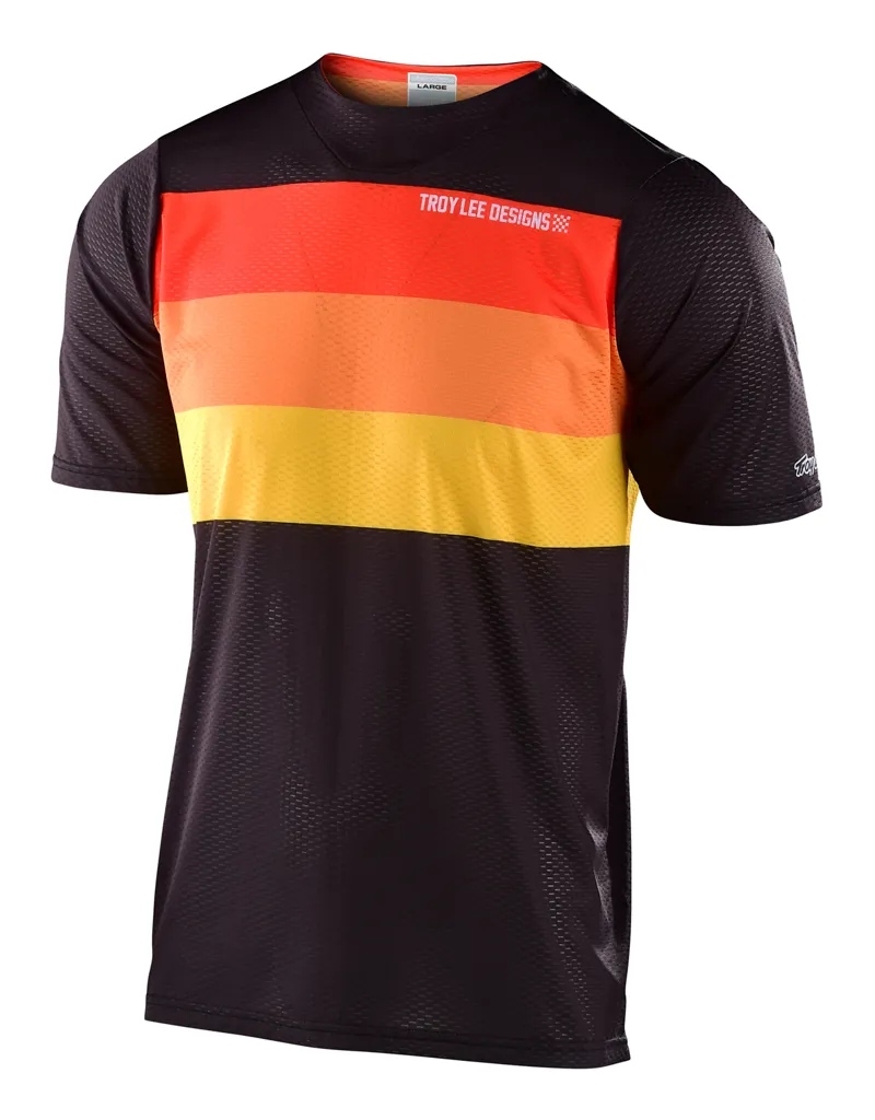 Troy Lee Designs Skyline Air Jersey Continental Black Yellow