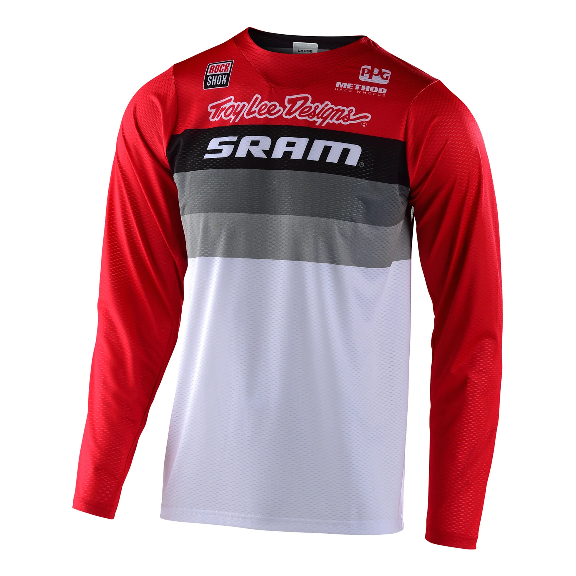 Troy Lee Designs Skyline Air L/S Jersey Continental Sram White Re