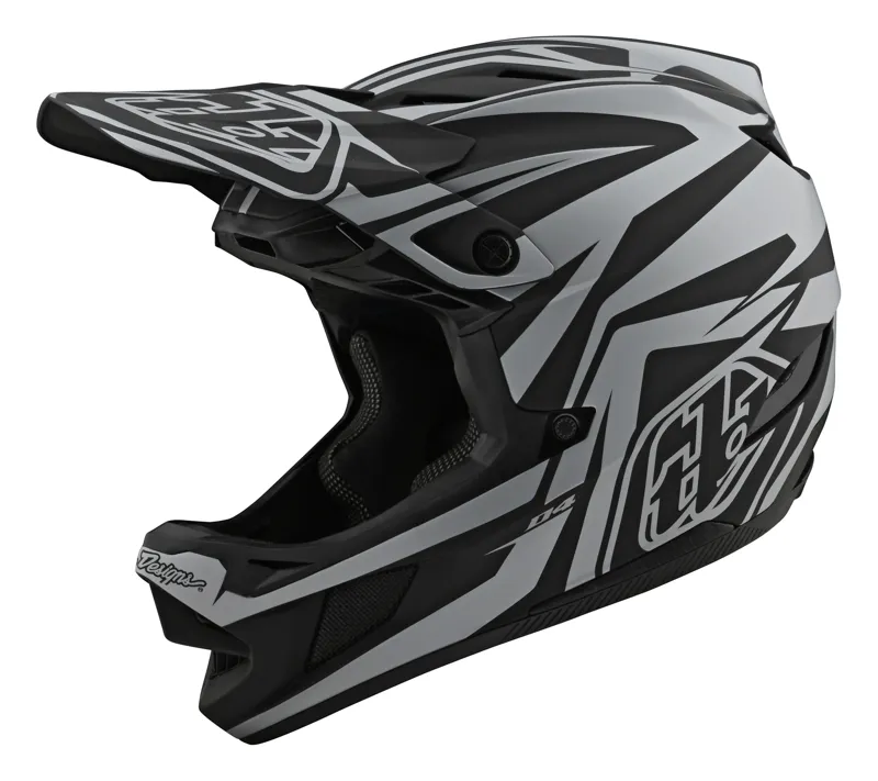 Troy Lee Designs D4 Composite Slash Black Silver