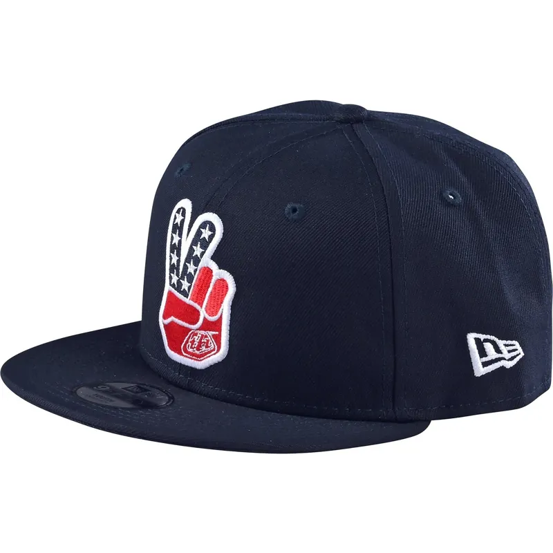 Troy Lee Designs Peace Sign Snapback Navy