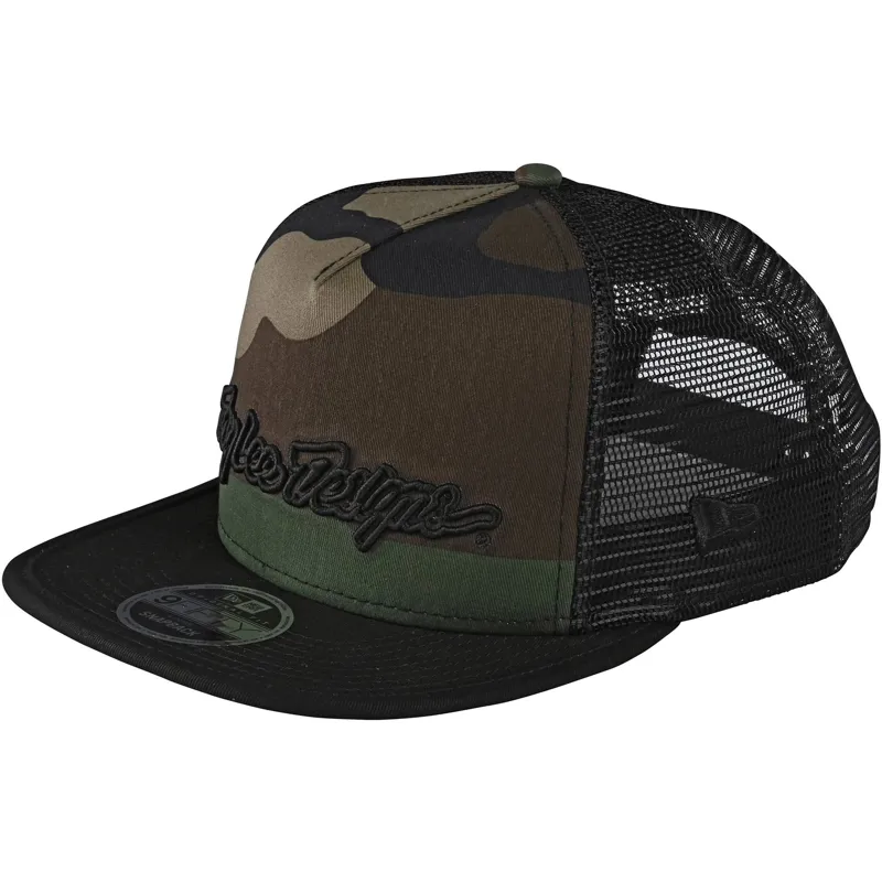 Troy Lee Designs Signature Snapback Army Camo