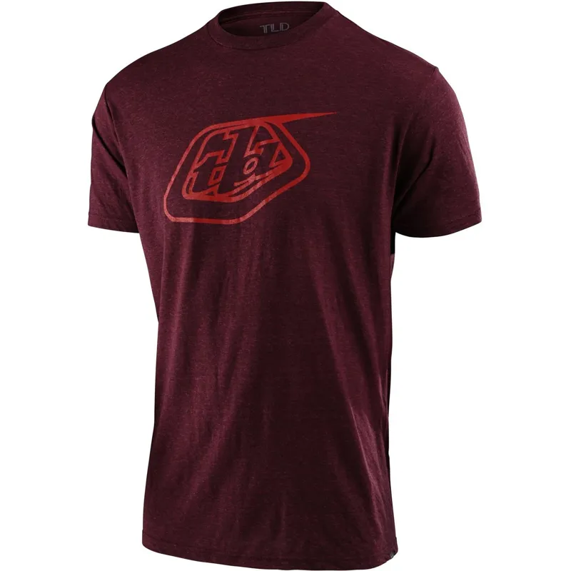 Troy Lee Designs Logo Tee Sangria