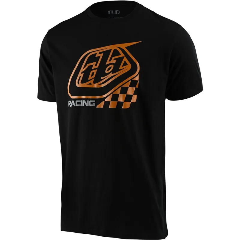 Troy Lee Designs Precision 2.0 Checkers Tee Black