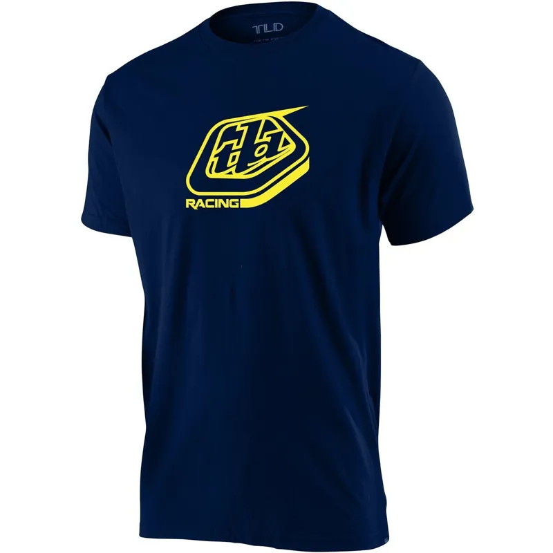 Troy Lee Designs Racing Shield Tee Navy