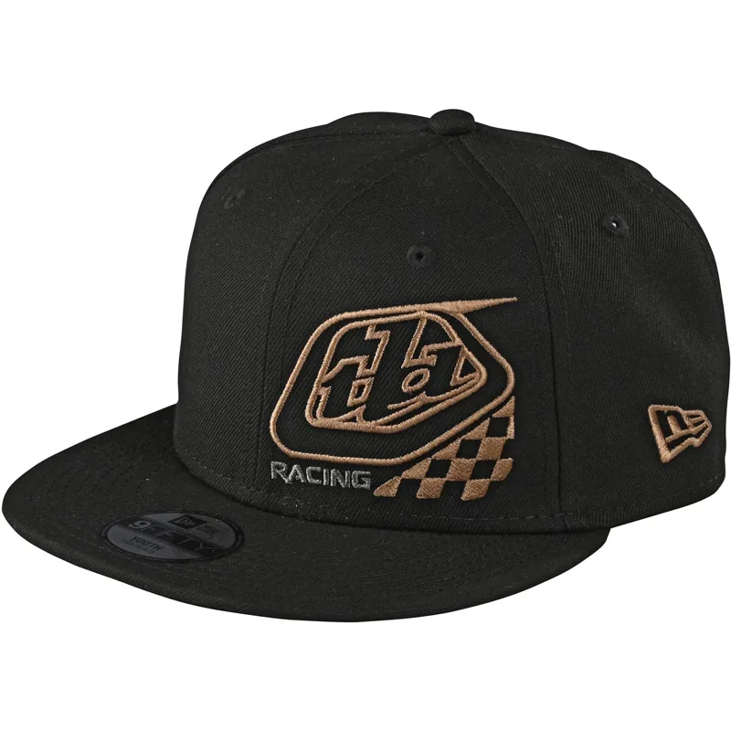 Troy Lee Designs Precision 2.0 Checkers Snapback Black Youth