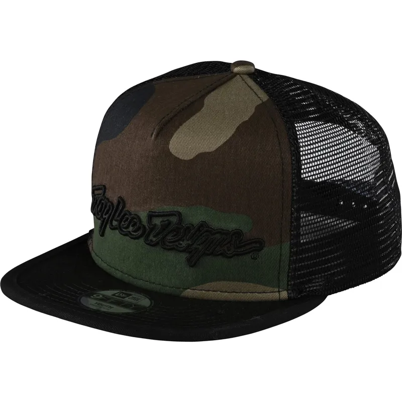 Troy Lee Designs Signature Snapback Army Camo youth