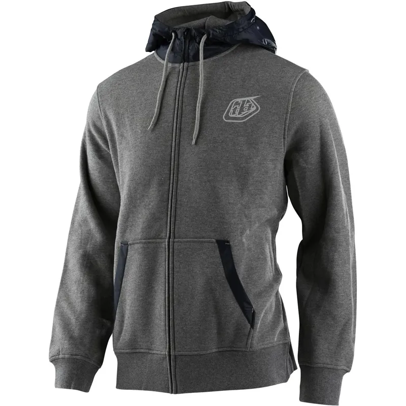 Troy Lee Designs Shield Classic Zip Up Hoodie Navy