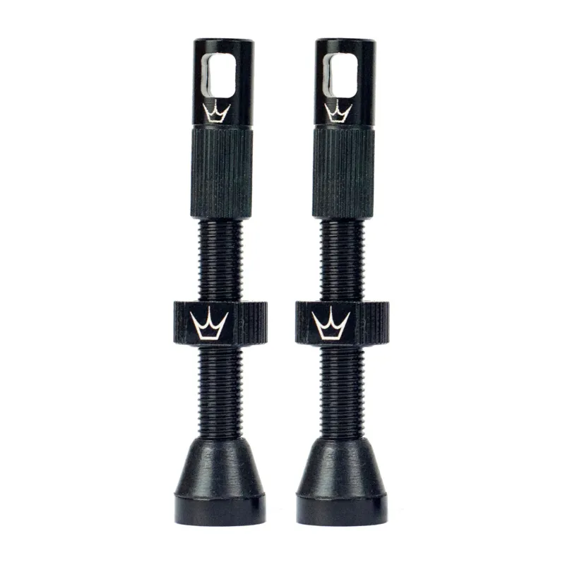 Peatys Tubeless Valves pair Black 60mm