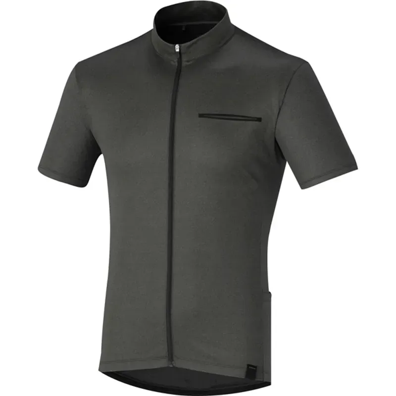 Shimano Transit Pavement Jersey in Black