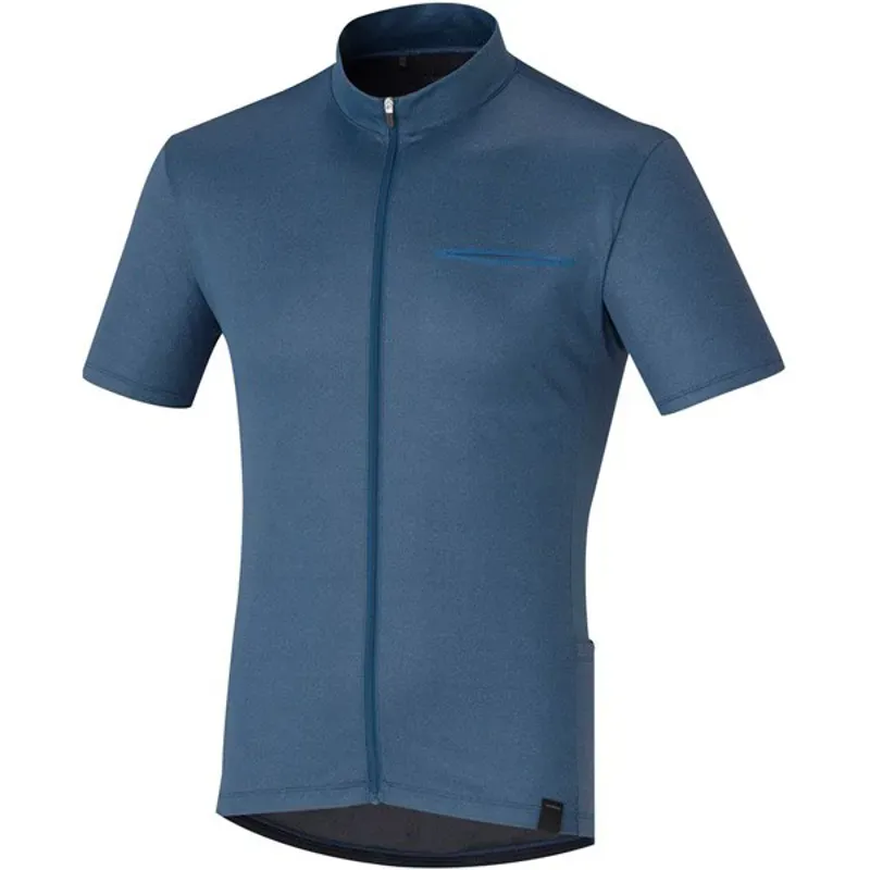 Shimano Transit Pavement Jersey in Blue