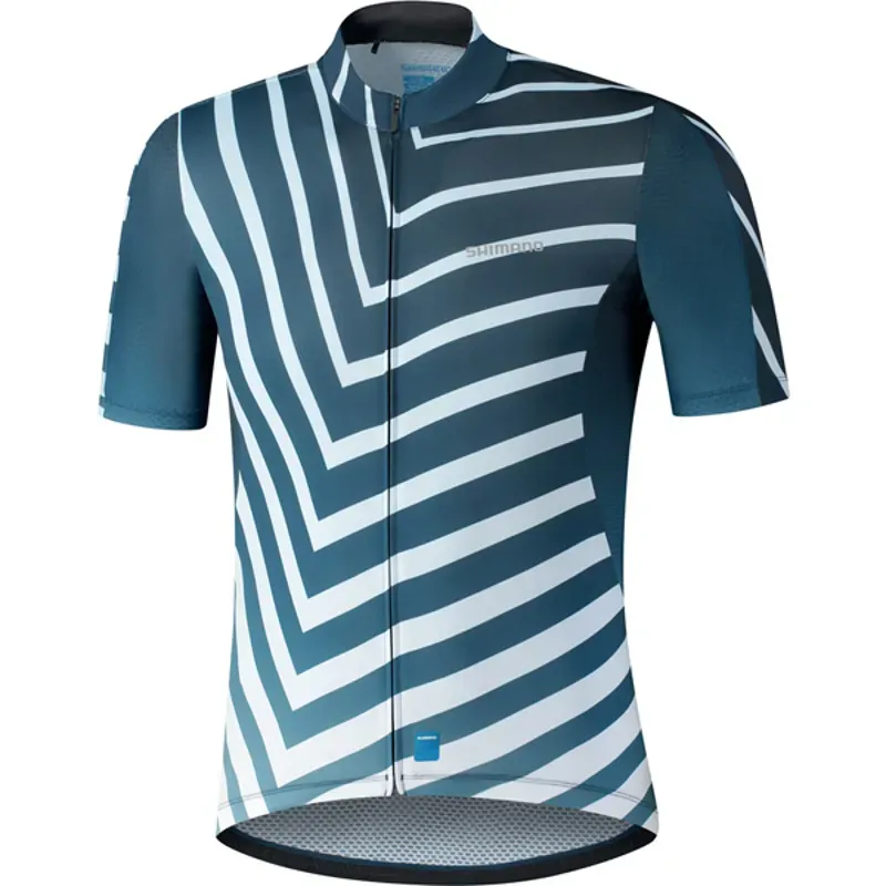 Shimano Clothing Aerolite Mens Jersey in Blue