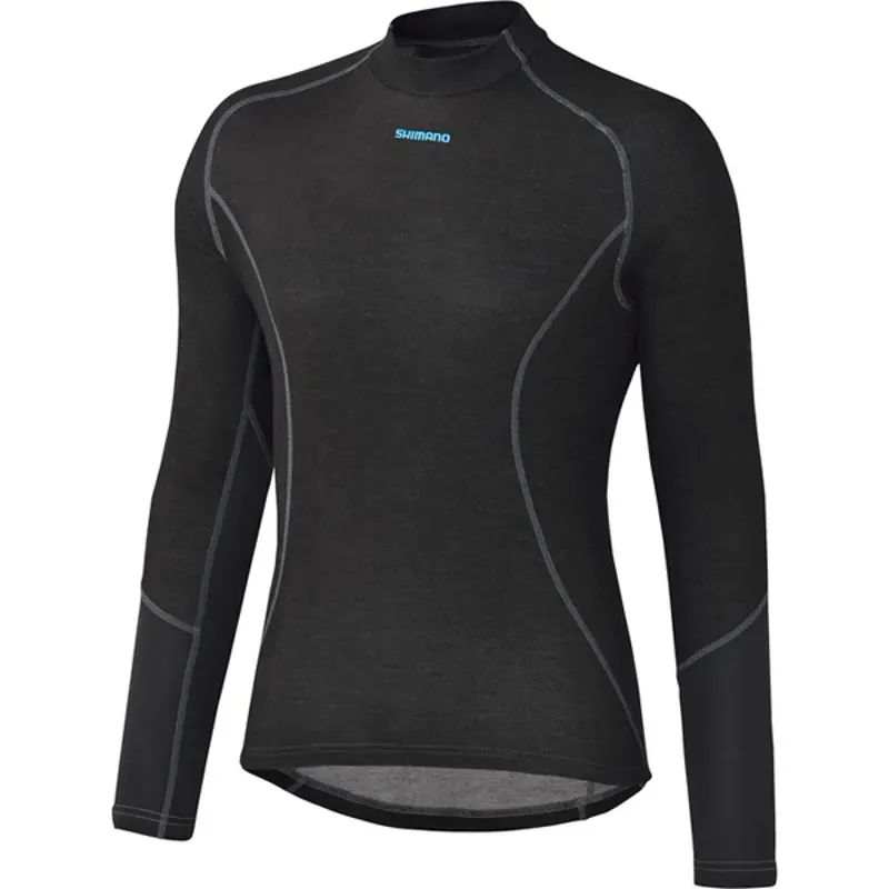 Shimano Womens Breath Hyper Base Layer In Black