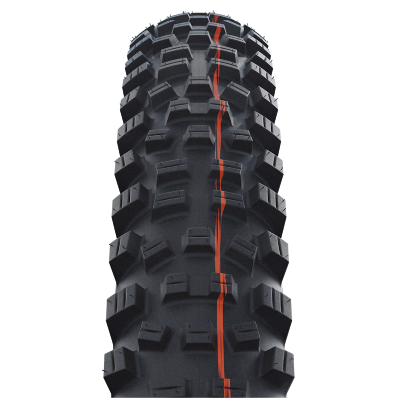 Schwalbe Hans Dampf Evo SS TL-EZ Add. Soft 27.5x2.35-inch FB Tire in Black-2
