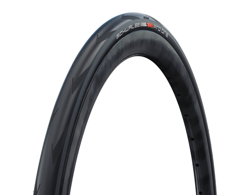 Schwalbe Pro One TLE Tubeless Road Tyre 700c in Black